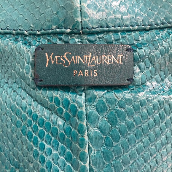 Yves Saint Laurent Vintage Snakeskin Rare Bag🌟 - Picture 6 of 9